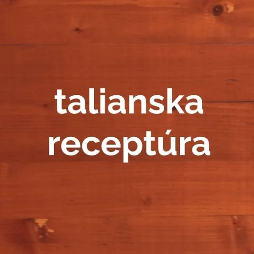Náš príspevok: talianska receptúra